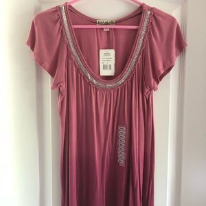 Energe pink top. Size small